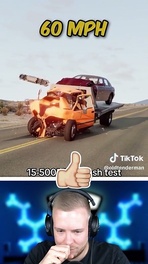 Auto CRASH TEST mit 500 KM/H 😱