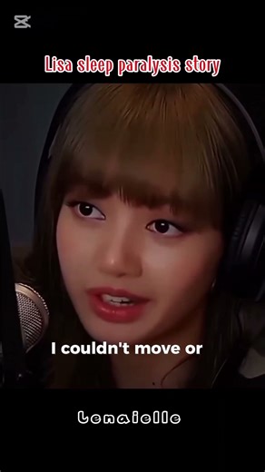 Lisa sleep paralysis story!😨#kpopedit #lisa #blackpink #sleepparalysis #scarystory #trending #fyp