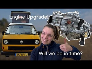 We installed a brand new upgraded engine! | Our dream VW T3/T25 Vanagon
