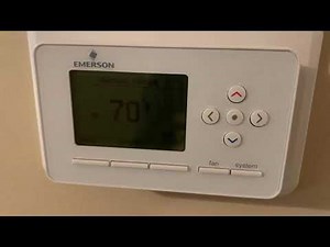 White-Rodgers Emerson IntelliTEMP 900 (EnergyRewards, Pepco, Atlantic City Electric, etc.) Reprogram