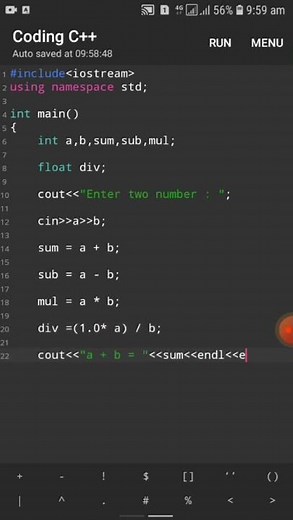 All mathematical operations in c++ programming language | c++ programming tutorials | c++ coding