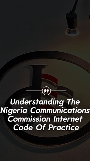 Jackson, Etti & Edu | This week on #JEETechTuesday, we examine the NCC Draft Internet Code of Practice 2025 and what it means for Internet Service Providers,... | Instagram