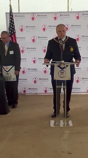 The Grand Lodge of Ancient Free and Accepted Masons of Texas performed a special Cornerstone Ceremony celebrating the new patient housing facility and parking garage, which are currently under construction at Shriners Children’s Texas in Galveston. | Grand Lodge of North Carolina