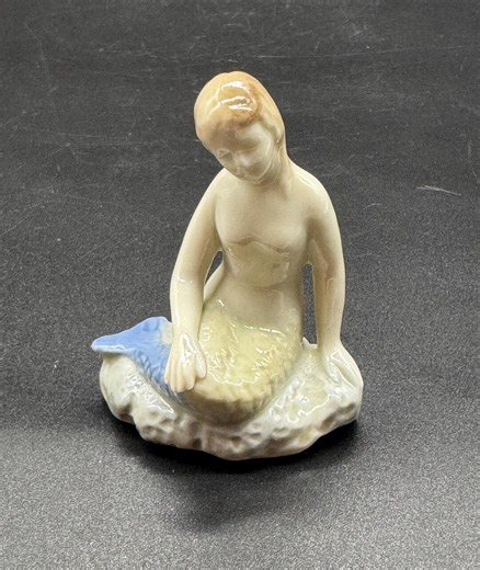 Porcelain Little Mermaid Sea Nymph Figurine Royal Copenhagen - Etsy
