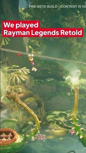 We played Rayman Legends Retold