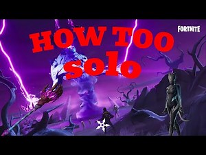 How to solo MSK detailed tutorial (how to know where horn falls) - fortnite stw