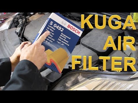 How To: FORD KUGA Air Filter - TDCi