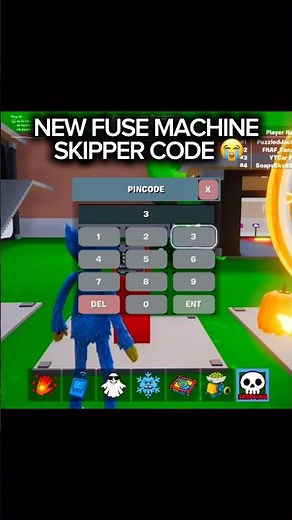 NEW FUSE MACHINE SKIP CODE ‼️🚨🔔 #stealabrainrot #fortnite