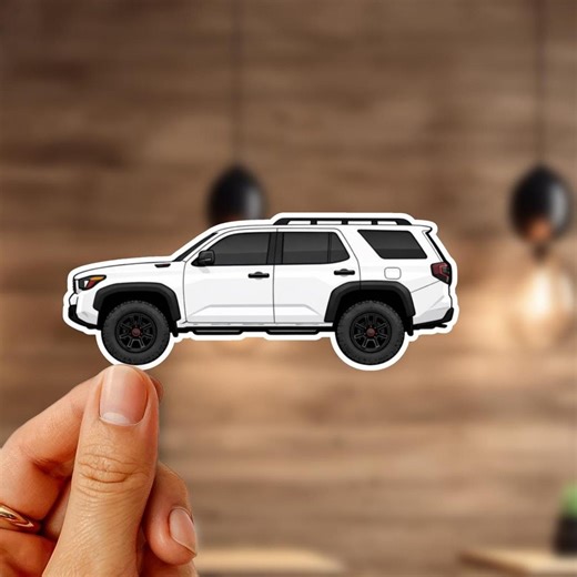 4runner TRD Pro Side Profile Sticker | off Road SUV Decal | Toyota 4runner Vinyl | Overland Truck Sticker | Die Cut - Etsy
