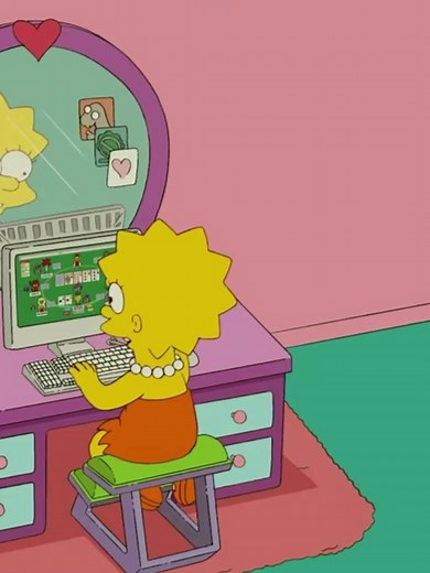 The Simpsons on TikTok
