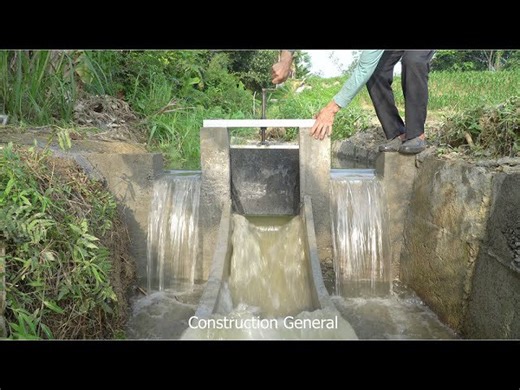 Build A Small Dam To Prevent The Stream