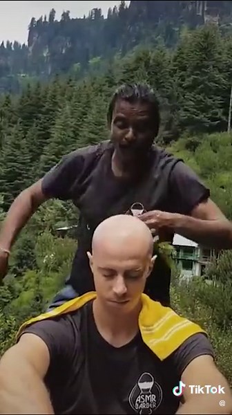 💛 RELAX BABA 💛 #asmr #cosmicbarber#baba#worldsgreatestheadmassage #headmassage