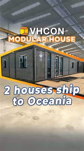These prefab homes are growing popular all over the world#PrefabHome #expandablecontainerhouse