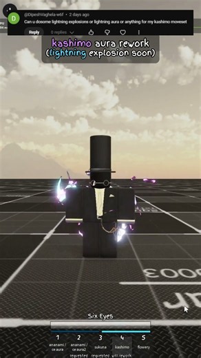 making your vfx suggestions #jjk #jjs #jujutsushenanigans #roblox #shorts #fyp #vfx #showcases