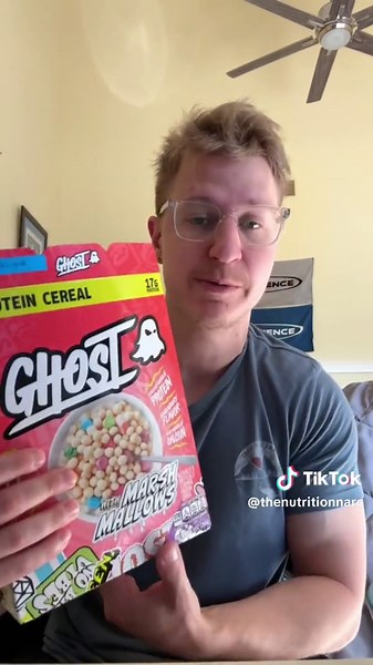 Ghost protein cereal review | ghost protein