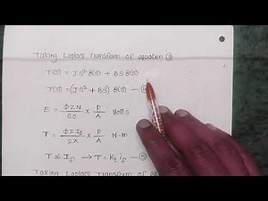 Transfer Function of Field Controlled DC Motor