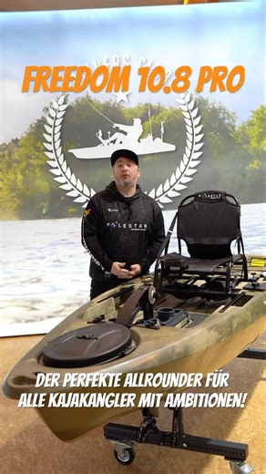 Freedom 10.8 PRO – Deine Freiheit auf dem Wasser! #kajakangeln