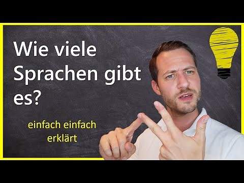 Wie viele Sprachen gibt es?