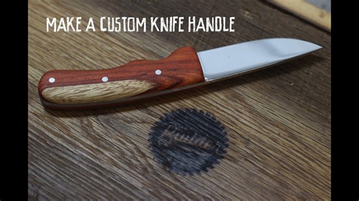 Making A Custom Handmade Knife Kit Handle