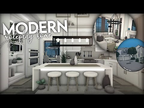 Bloxburg | Modern Roleplay Home | 190k | Speedbuild