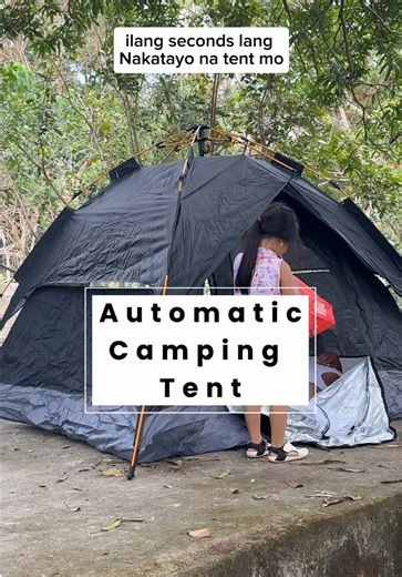 Easy to set up tent talaga maganda dalahin #automatictent #campingtent #tent #camping #fypviralシ