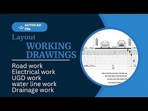 The technical Drawings of Residential Layout Development work | Layout work