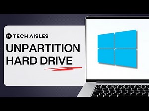 HOW TO UNPARTITION A HARD DRIVE IN WINDOWS