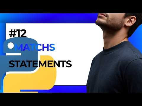 #12 Match Statements In Python | Learn Python in (2026)