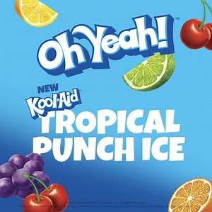New Kool-Aid Tropical Punch Ice is HERE! Try it in a 5-Layer Gelati or an Ice Blender! 🍧 | Rita's Italian Ice & Frozen Custard