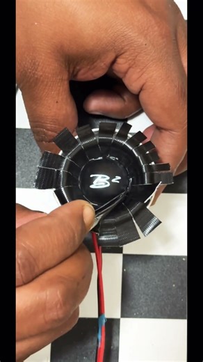 RC subwoofer repair. Spl tape scales down too #diy #caraudio #rchobby #howloudcanarcbe