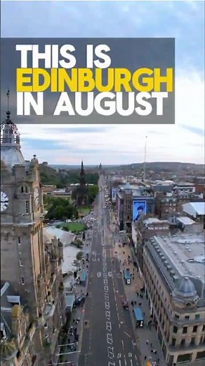 The Edinburgh Fringe From the Sky 2025 Highlights