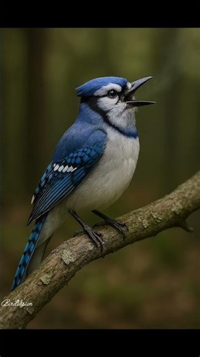 Blue Jay Song • Ultra Realistic Nature #birdsong #nature #wildlife #bluejay