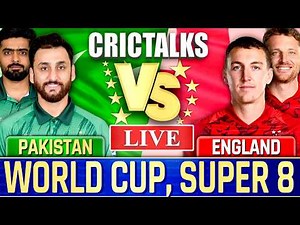 🔴 Live: PAK vs ENG, T20 World Cup 2026, Cricket Live Match Today Scores, Commentary, 1st Innings