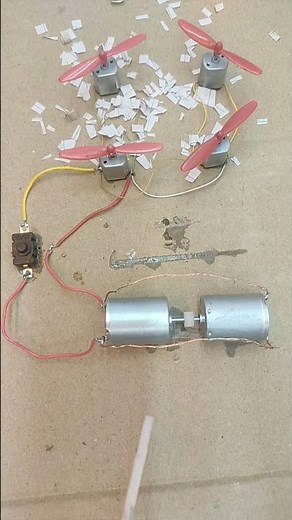 electricity generate amazing idea with use double powerful DC motor and rack_Dc Motor