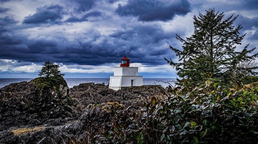 Amphitrite Point Lighthouse, Ucluelet Vancouver Coastal Photography, Wall Art Print - Paper & Canvas - Etsy
