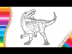 How To Draw BARYONYX Heavy Claw (Jurassic World)