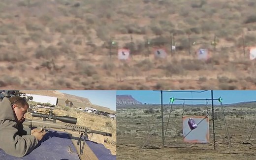 【DTA】HTI反器材步枪.50BMG口径远距离1000码标靶射击