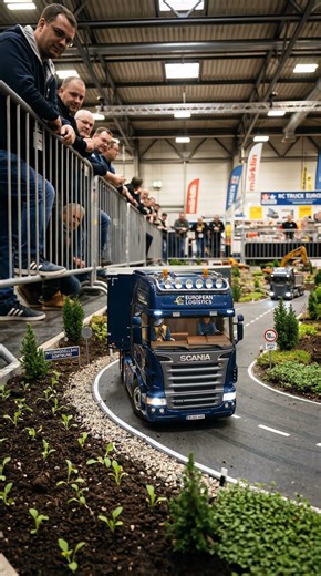 Ultra Realistic RC Scania Truck Driving in Mini World