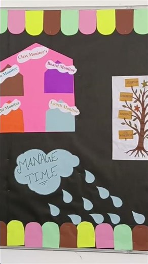 Class Softboard Decoration in Minutes ✨Creative Softboard Ideas for School 🏫|#art