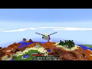 Elytra and Punch 2 bow tutorial - Infinite flight in vanilla 1.9.2
