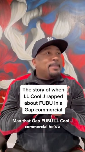 312K views · 9.4K reactions | Blast from the Past! I’ve been seeing a lot of hype around the recent Gap advertisement, so I thought I’d re-share one of the biggest moments in both FUBU and Gap’s history. Shoutout to the GOAT @LLCoolJ for slipping @FUBU into a @Gap commercial and making advertising and guerrilla marketing history that’s still discussed in universities today. | Daymond John | Facebook