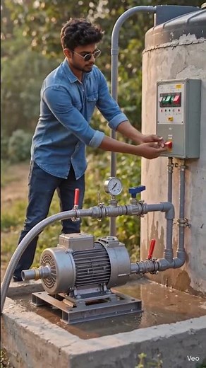 Electric Water Pump Repair Animation | Scene 4