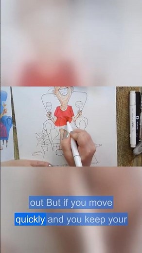 This marker hack eliminates streaks instantly #arttutorial #artisttips