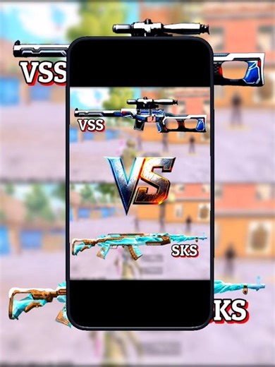 Vss Vs Sks | Enemy All Body Damage Test || #short #bgmi #pubg