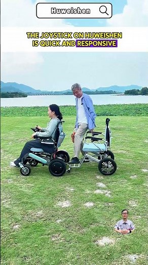 Foldable Power Wheelchair for Independent Seniors