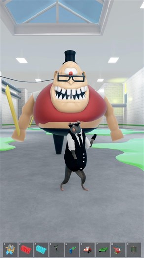 😱 Mr. Rat ALL JUMPSCARES OBBY! #roblox🐀💀 #shorts