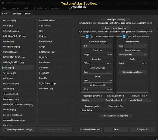 TextureAtlas Toolbox Modding Tool for Friday Night Funkin' | FNF Modding Tools