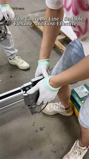 Boost Efficiency with Smart Conveyor Systems #conveyors #machine #factory #cnc #linkconveyors