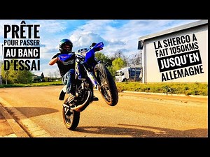 I'm taking the Sherco to Germany to Maxiscoot! It's got the demon 😈