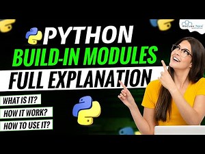 Built in Modules in Python | Python Tutorial - Python Full Course For Beginners